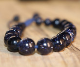 دستبند سنگ بلو گلد استون، دلربای آبی66